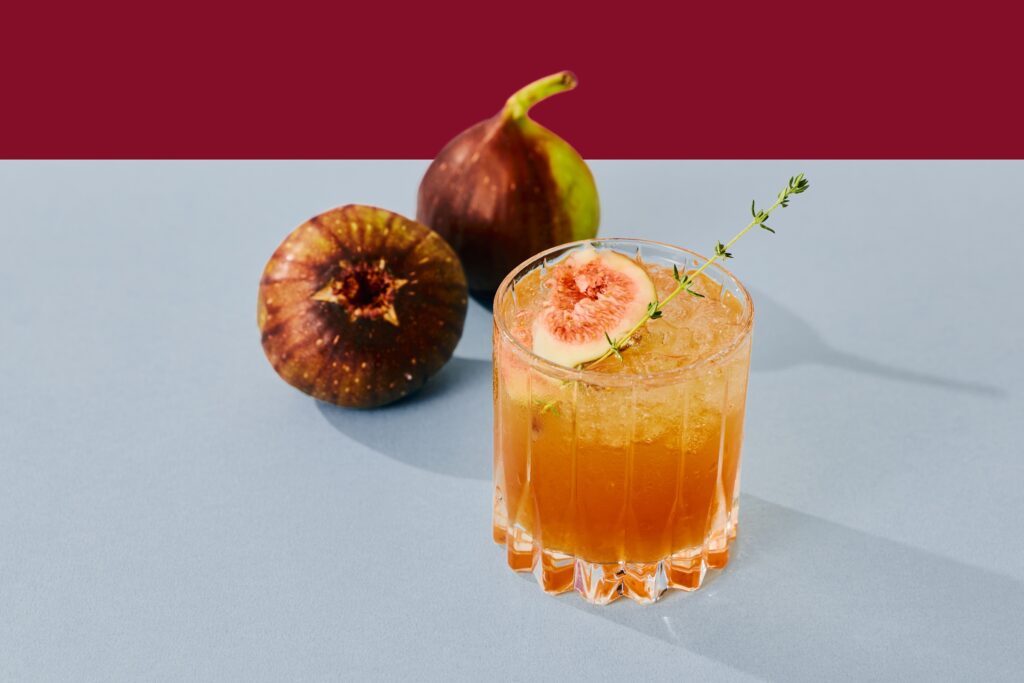 「大阪ステーションホテル」Afternoon Tea “VOYAGE” La saison des figues オリジナルモクテル「Fig Etoile(フィグ エトワール)」